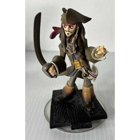 Disney Other - 🏝️ Disney Infinity 1.0 Jack Sparrow Pirates of the Caribbean Figure